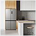 GMM41MSBEM Frigorifero Multidoor Slim, Classe E, 474L, Total No Frost, Cassetto Fresh Switch, Silver - Foto miniatura 19