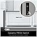 GMM41MSBEM Frigorifero Multidoor Slim, Classe E, 474L, Total No Frost, Cassetto Fresh Switch, Silver - Foto miniatura 20