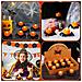 Set Di 12 Candele Led A Forma Di Ragno Decorazione Di Halloween - Foto miniatura 5