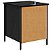 Armadio da Notte con cassetto 2 pcs Rovere nero 40 x 42 x 50 cm - Foto miniatura 9