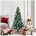 Albero di Natale artificiale con luci integrate Verde 150 cm - Foto miniatura 2
