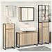Set di mobili per il bagno Rovere Sonoma Legno multistrato - Foto miniatura 4
