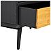 Vetrina In Metallo, Legno E Vetro, 1 Cassetto, Nero, 61x32x90,5h Cm - Foto miniatura 6