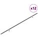 Maniglia per Armadio 12 pcs Argento 700mm Acciaio inossidabile - Foto miniatura 1