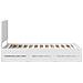 Struttura del letto Bianco 90 x 200 cm Legno Ingegnerizzato - Foto miniatura 9