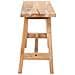 Panchina Barcelona In Legno Di Teak Naturale, 90 Cm - Foto miniatura 3