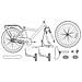 Bicicletta per Bambini 12 Pollici per bambini di 2-4 anni Nero - Foto miniatura 8