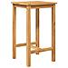Set Bar da Esterno 3 pcs Non trattato Legno di teak solido - Foto miniatura 4