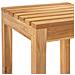 Set Bar da Esterno 3 pcs Non trattato Legno di teak solido - Foto miniatura 7