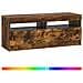 Mobile TV LED Rovere Fumo Legno ingegnerizzato - Foto miniatura 3