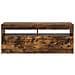 Mobile TV LED Rovere Fumo Legno ingegnerizzato - Foto miniatura 6