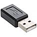 adattatore micro usb 2.0 type-b femmina a usb 2.0 type-a maschio - Foto miniatura 1