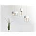 Lampada Da Soffitto Nera In Vetro E Metallo Bianco - Murray - Foto miniatura 15
