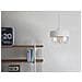 Lampada Da Soffitto Nera In Vetro E Metallo Bianco - Murray - Foto miniatura 22
