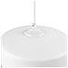 Lampada Da Soffitto Nera In Vetro E Metallo Bianco - Murray - Foto miniatura 23