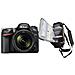 D7200 + Af-s Dx Nikkor 18-140mm F / 3.5-5.6g Ed Vr + Borsa - Foto miniatura 1