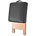 Set Lettino Massaggio Pieghevole 3 Zone 10 Cm E Sgabello Nero - Foto miniatura 6