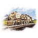 Puzzle in Legno 3D - Treno a Vapore V-Express con Tender Kit di Costruzione - 538 Pezzi    - Foto miniatura 6