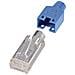 Connettore Rj45, Schermato Cat5e Spina, Dritto Pole: 8p8c Blu : 10pz. - Foto miniatura 1