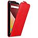 Custodia Compatibile Con Wiko View Go In Rosso Mela - Coperchio Protettivo In Design Flip Con Chiusura Magnetica - Foto miniatura 3