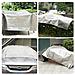 Pe Incatramata Impermeabile Di Copertura Heavy Duty Tarp Foglio Con Occhielli Per Mobili Da Giardino Hutch Trampolino Legno Automobile Camping O Gardening - 2x3m 6.5x10ft 180g M Grigio - Foto miniatura 4