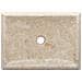 Lavandino Crema 50x35x10 Cm In Marmo - Foto miniatura 5