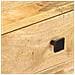 Tavolo Consolle 115x35x76 Cm In Legno Massello Di Mango - Foto miniatura 3