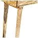 Tavolo Consolle 115x35x76 Cm In Legno Massello Di Mango - Foto miniatura 8