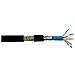 Cavo Solido Utp Per Reti Categoria 6 Lszh+pe Awg24 In Rame Matassa Mt 305 Armato Antiroditore - Foto miniatura 1