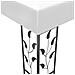Gazebo 3x3 m Bianco 180 g / m² - Foto miniatura 3