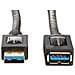 HL-007250 1.8m USB A USB A Male connector Female connector Nero cavo USB - Foto miniatura 2