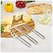 Set Di Coltelli Per Formaggio In Acciaio 93310 Per Taglieri Di Formaggi E Servizio - Foto miniatura 2