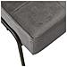 Poltrona Relax 65x79x87 Cm Grigio Scuro In Velluto - Foto miniatura 3