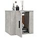 Mobili Porta Tv A Parete 2 Pz Grigio Cemento 40x34,5x40 Cm - Foto miniatura 3