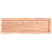 Ripiano Muro Marrone 100x30x (2-6) cm Massello Rovere Trattato - Foto miniatura 3