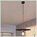 Lampada A Sospensione Flavio Nero Sl. 0853 - Moderno Lampade A Sospensione Nero 105x40x40 Cm - Foto miniatura 1