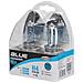 H4 Blue Power Coppia Di Lampadine Xenon Per Luci Auto 12v 60/55w P43t - Foto miniatura 3
