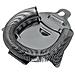 Mixage Strainer Slay A Doppia Uscita In Acciaio Inox 18/10 - Foto miniatura 1
