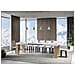 Tavolo Allungabile 90x180/440 Cm Roxell Mix Piano Bianco Frassino - Gambe Noce - Bianco Frassino /quercia Natura - Foto miniatura 4