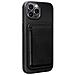 Cover Compatibile Magsafe Per Iphone 14 Pro Max Portacarte Amovibile, Nero - Foto miniatura 1