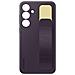 Cover Per Samsung Galaxy S24 Standing Grip Cinturino E Supporto, Viola Scuro - Foto miniatura 1