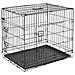 Gabbia Per Cani 92x63x74 Cm Nera - Foto miniatura 1