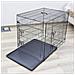 Gabbia Per Cani 92x63x74 Cm Nera - Foto miniatura 2