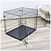 Gabbia Per Cani 92x63x74 Cm Nera - Foto miniatura 3