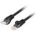 PCU6-10CU-0200-BK cavo di rete Nero 2 m Cat6 U /UTP (UTP) - Foto miniatura 1