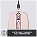 Mouse MX ovunque 3S Ottico 6 Tasti 8000 DPI Colore Rosa - Foto miniatura 4
