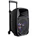 Sistema Audio Mobile 300W LED Bluetooth / USB Colore Nero - Foto miniatura 4