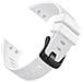 Cinturino Per Orologio In Silicone Per Garmin Swim 2 / Forerunner 45 White - Foto miniatura 2
