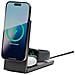 3 In 1 Caricatore Senza Fili Magnetico Rise Qi2, Nero - Foto miniatura 3