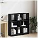 Libreria Rovere Nero 97,5x29,5x100 cm in Legno Multistrato - Foto miniatura 1